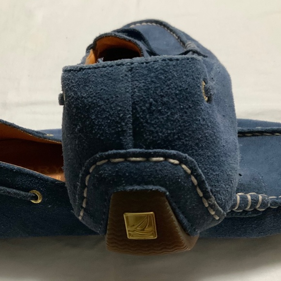 Sperry Suede Top-Sider Gold Cup Penny Driver Loafer - Picture 5 of 5